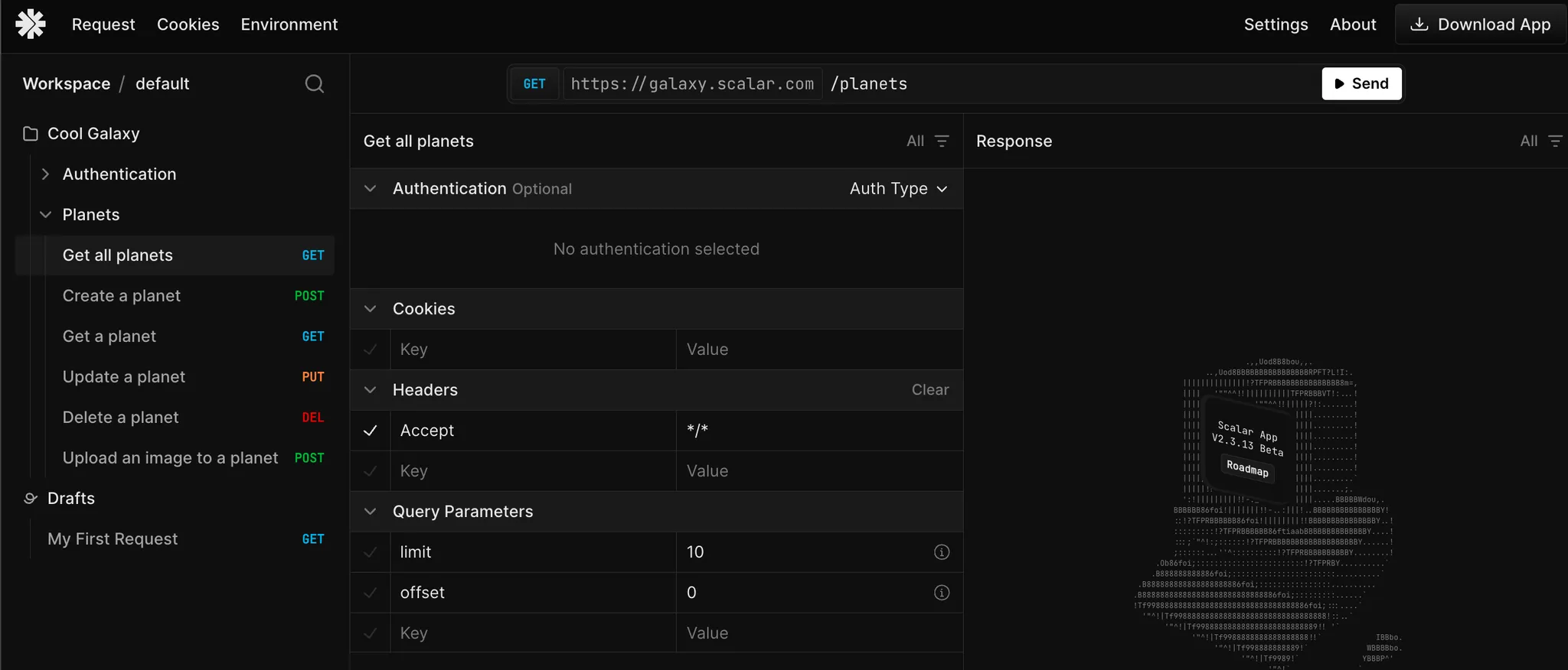 Scalar API client