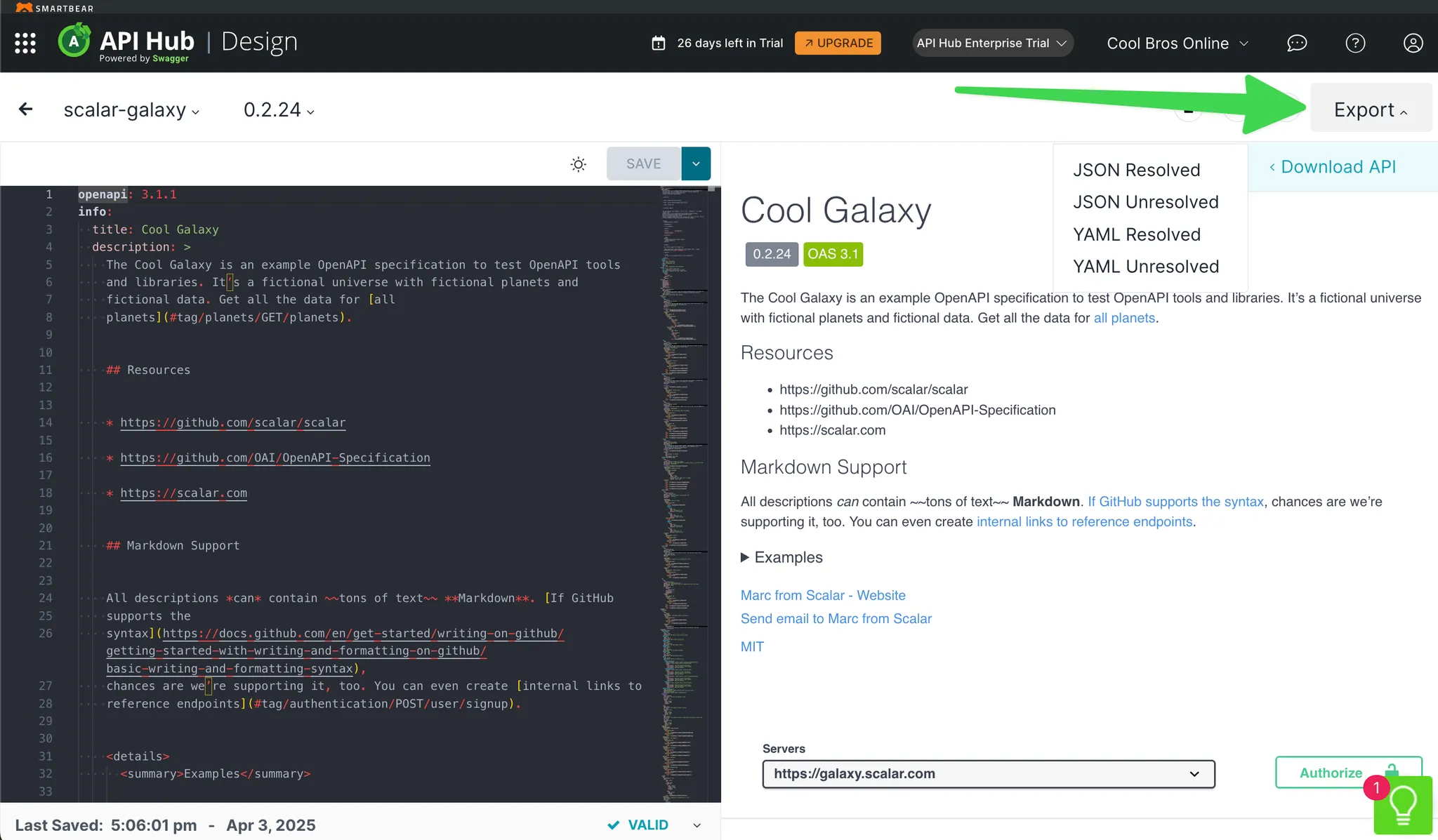 API Hub Design